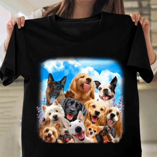 Full of Smiling Dogs T-Shirt