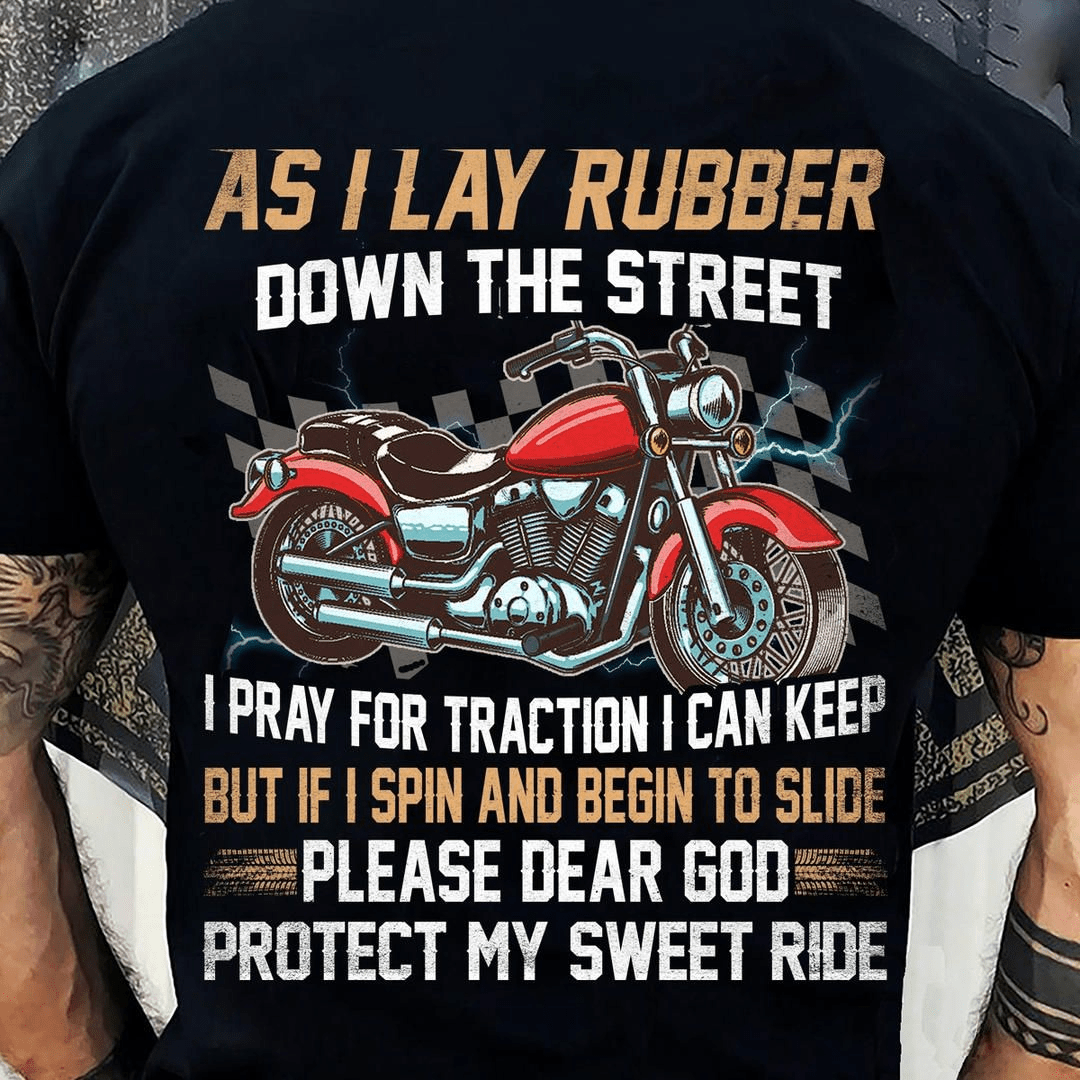 Funny Biker Shirt for Men – Pray for Traction Motorcycle T-Shirt Funny Biker Shirt for Men – Pray for Traction Motorcycle T-Shirt
