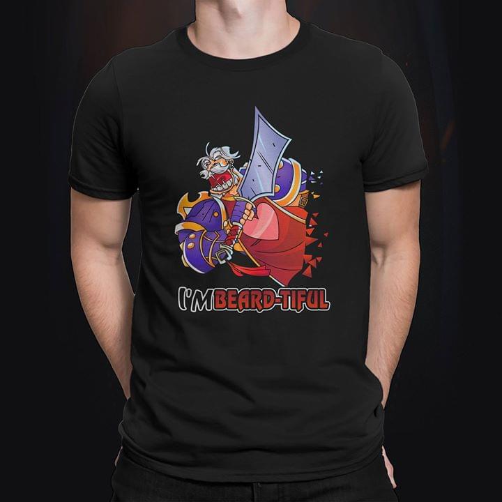Funny Hero I'm Beard Tiful Shirt Funny Hero I'm Beard Tiful Shirt