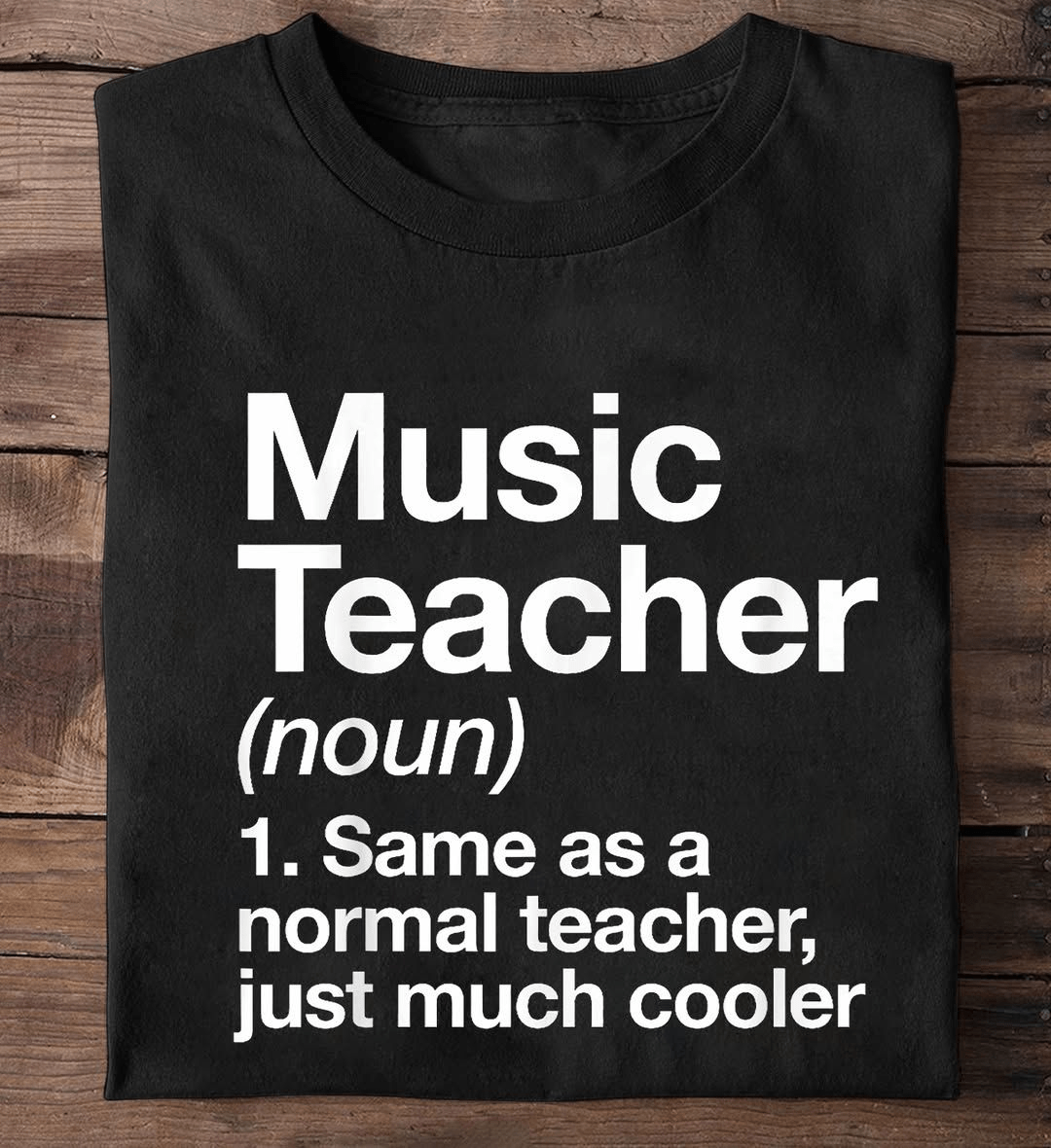 Funny Music Teacher Definition T-Shirt Gift for Band Choir Instructor Funny Music Teacher Definition T-Shirt Gift for Band Choir Instructor
