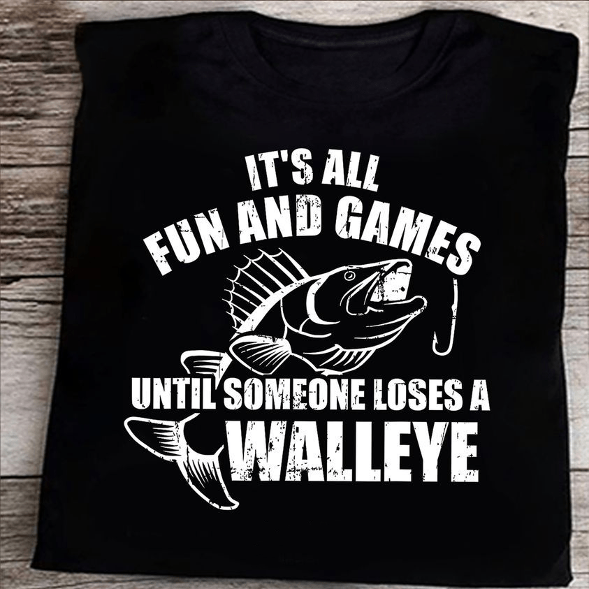 Funny Walleye Fishing T-Shirt for Men, Fun Fish Humor Tee Gift Funny Walleye Fishing T-Shirt for Men, Fun Fish Humor Tee Gift