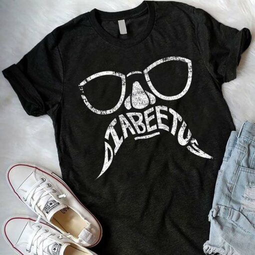 Glasses Beard Dtabeetus Shirt