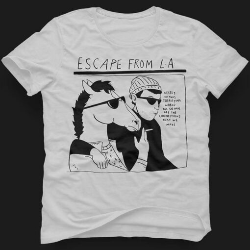 Glasses Horse Man Escape From L.A Shirt