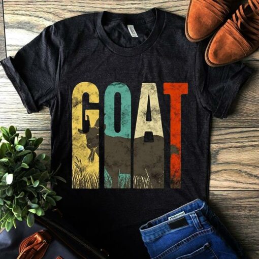 Goat Vintage Style Shaped Shirt