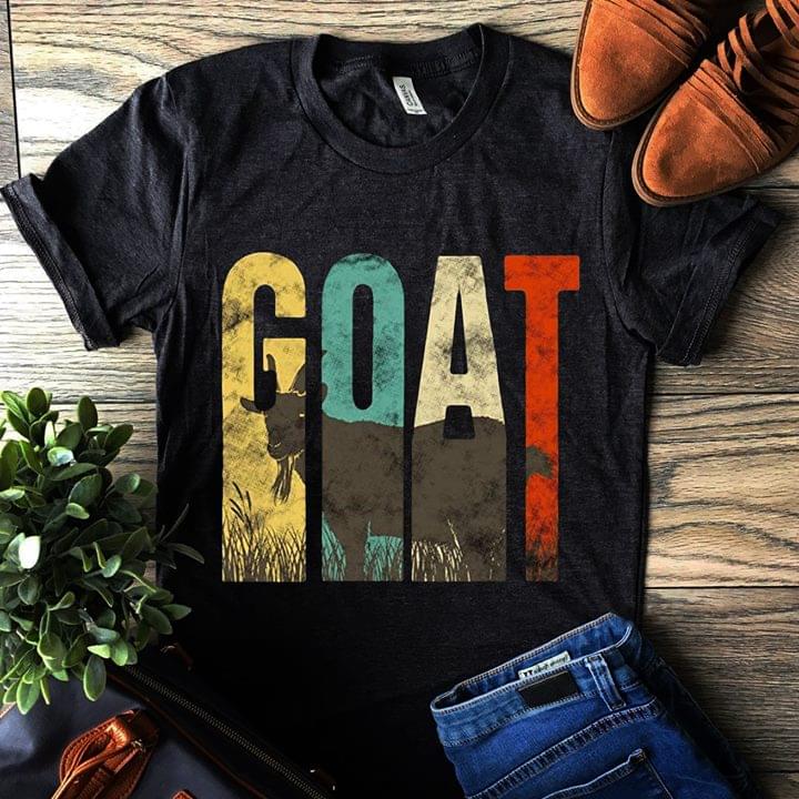 Goat Vintage Style Shaped Shirt Goat Vintage Style Shaped Shirt