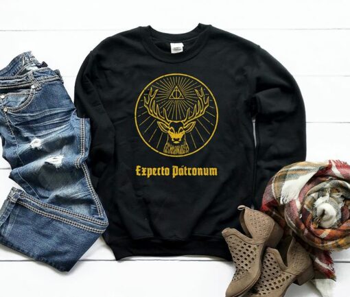 God Holy Deer Expecto Patronum Shirt