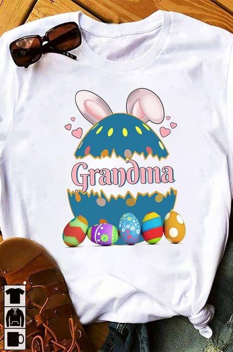 Grandma Easter Egg Shirt Grandma Easter Egg Shirt