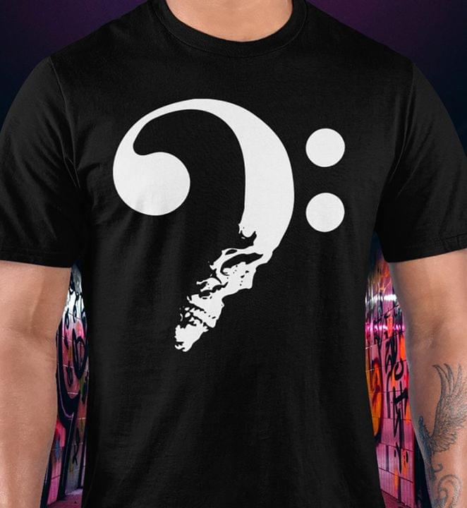 Graphic White Black Skull Shirt Graphic White Black Skull Shirt