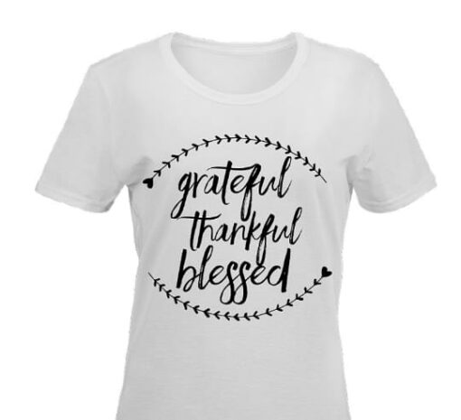 Grateful Thankful Blessed Shirt