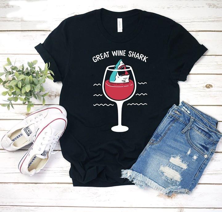 Great Wine Shark Shirt Great Wine Shark Shirt