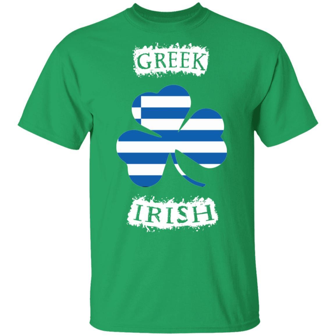 Greek Irish Saint's Patrick Day Hometown Home Shirt Greek Irish Saint's Patrick Day Hometown Home Shirt