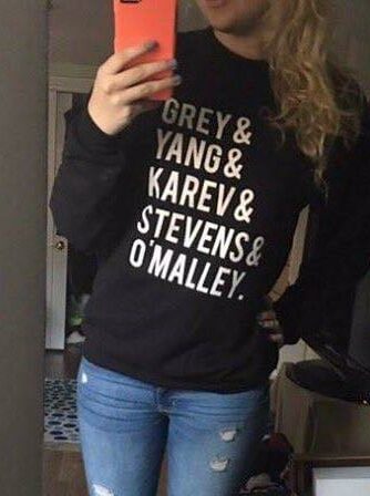 Grey & Yang & Karev & Steven & O'malley Shirt Grey & Yang & Karev & Steven & O'malley Shirt