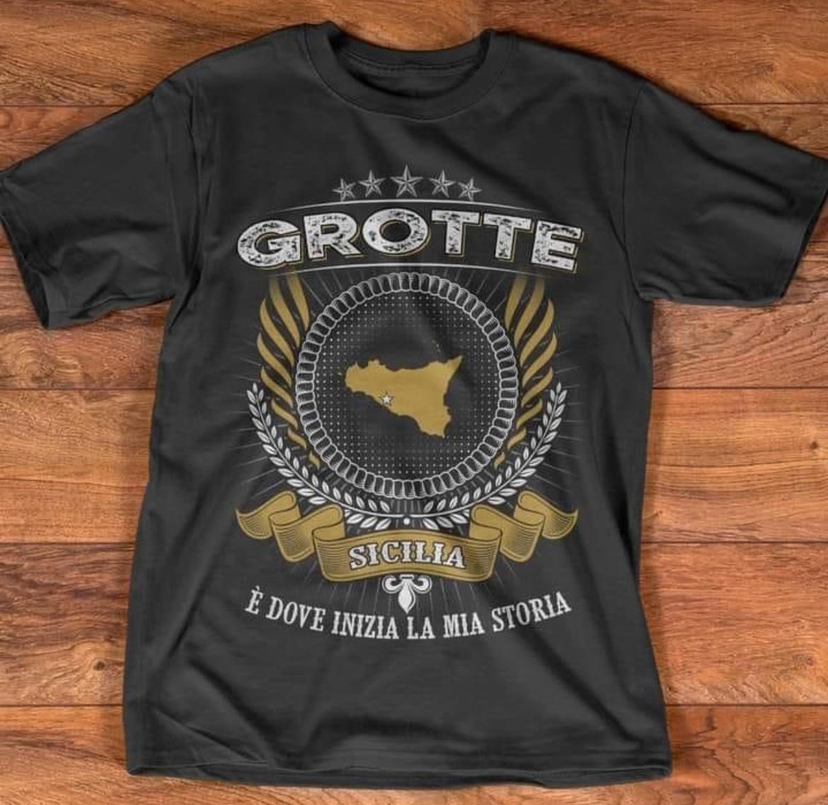 Grotte Sicilia E Dove Inizia La Mia Storia Hometown Shirt Grotte Sicilia E Dove Inizia La Mia Storia Hometown Shirt