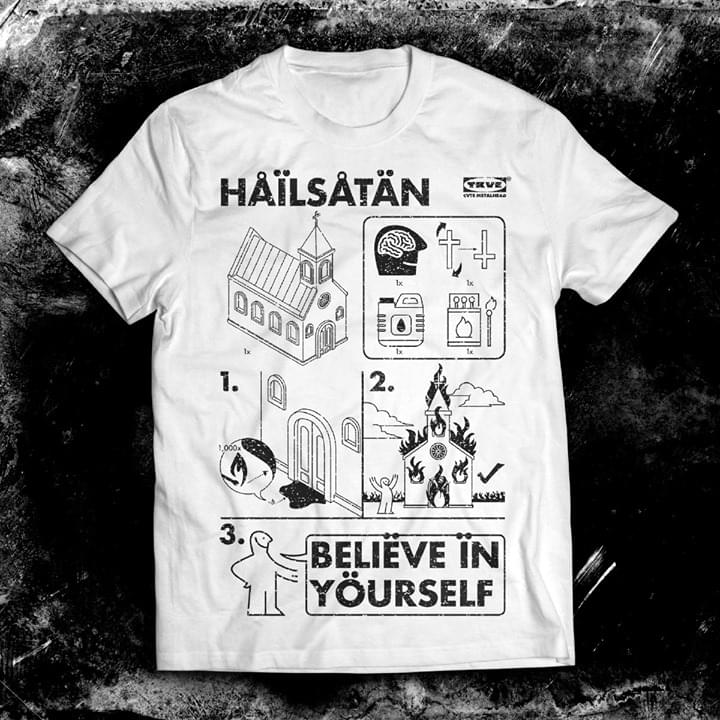 Hailsatan Believe In Yourself Shirt Hailsatan Believe In Yourself Shirt