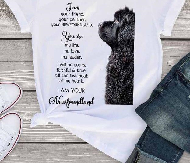I Am Your Friend Your Partner Your Newfoundland Black Dog Shirt I Am Your Friend Your Partner Your Newfoundland Black Dog Shirt